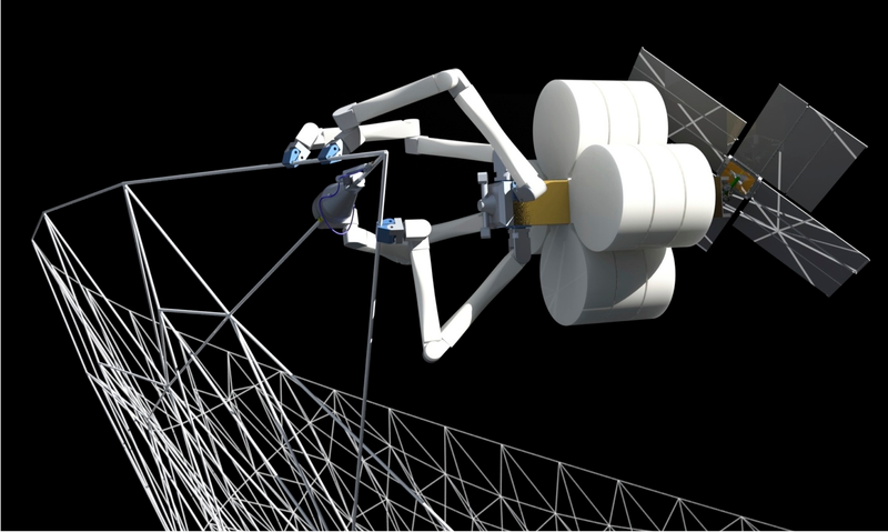 Illustration for article titled Finally! A Trash Collector For Space Junk!